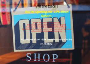 We bare back – das Re-Opening !!!